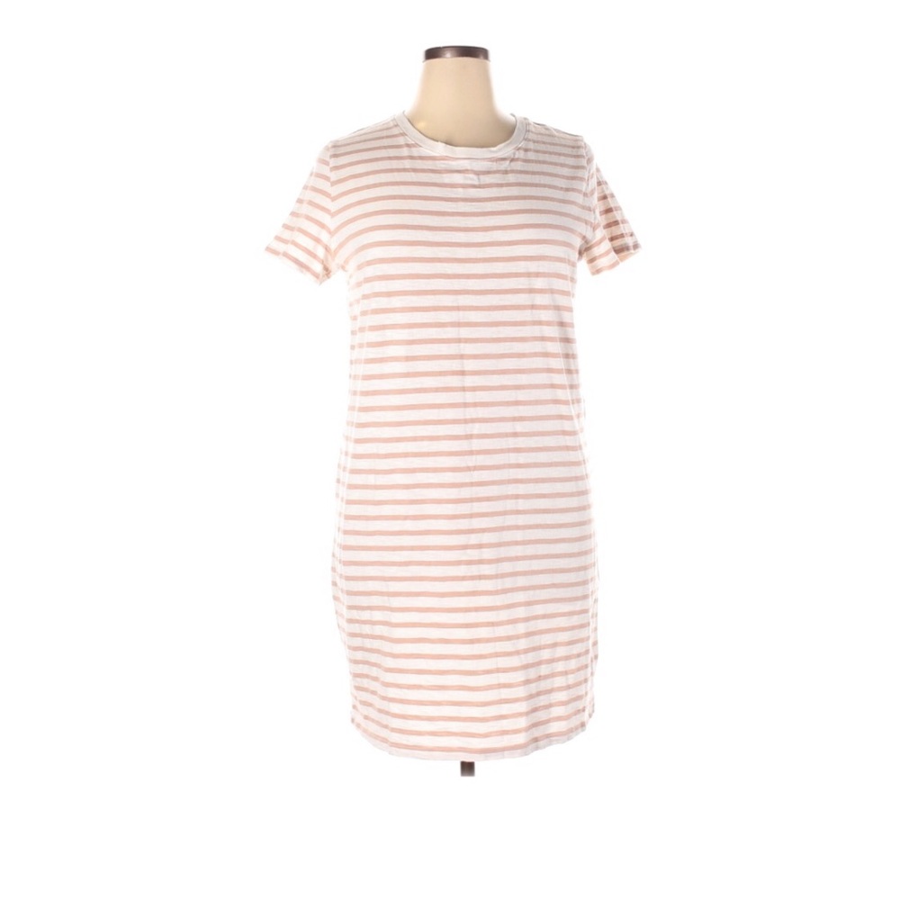 Universal Thread Cotton Casual Striped Dress